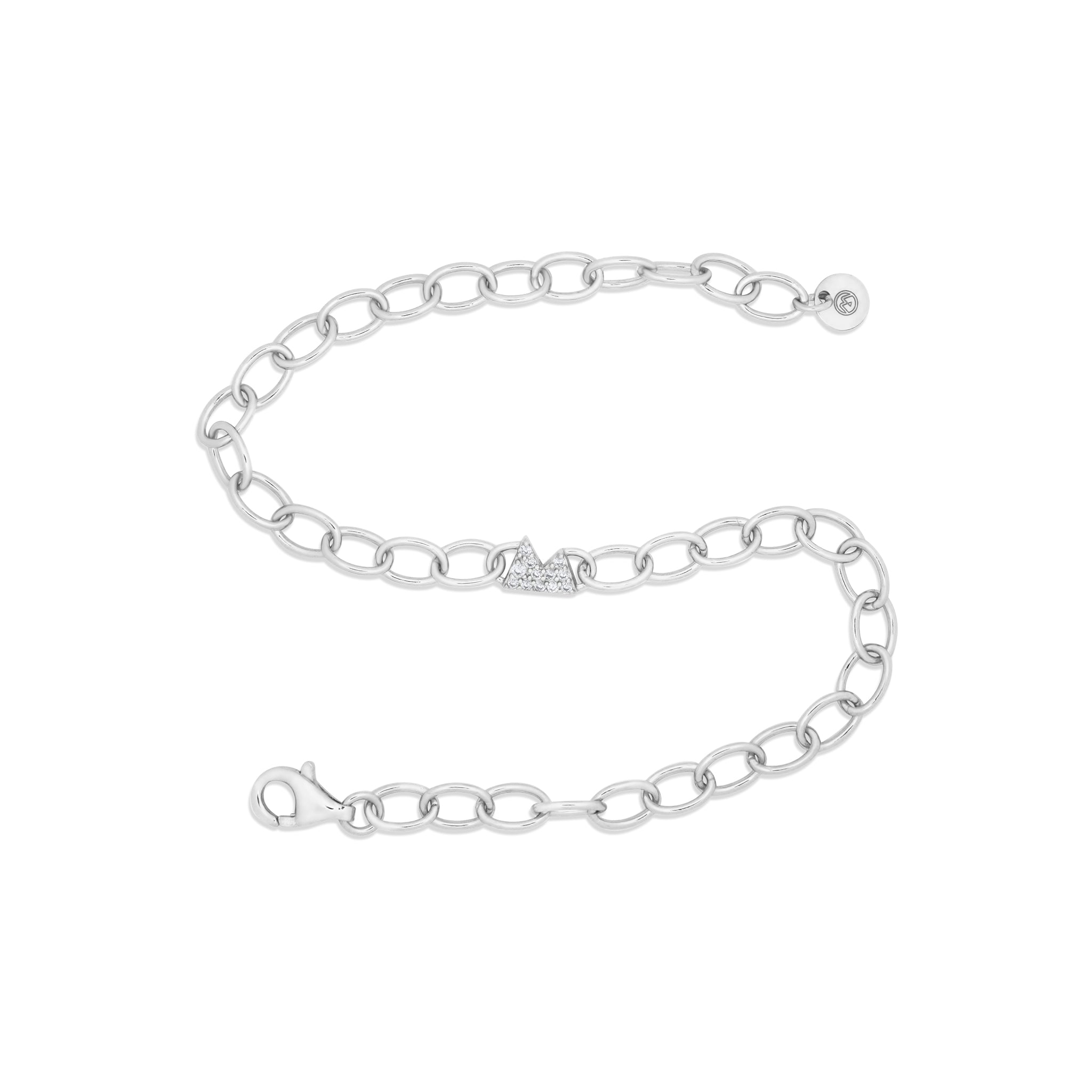 "Mountain Glam" Gliederarmband, 925 Sterling Silber